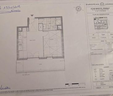2 pièces - 38,99 m² - RDC - Colocation non autorisée - Photo 2