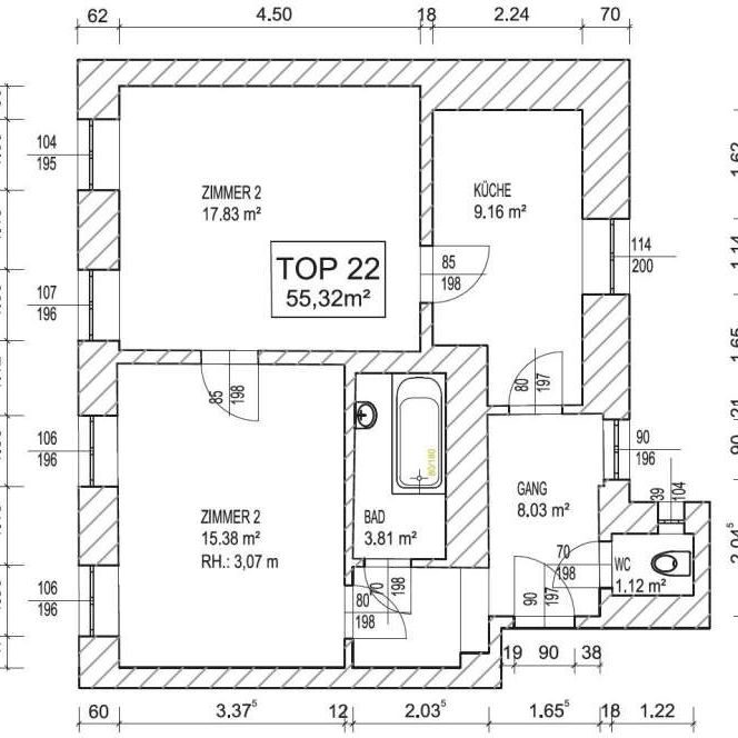 Helle 2-Zimmer-Altbauwohnung direkt an der U1 Troststraße - Photo 1