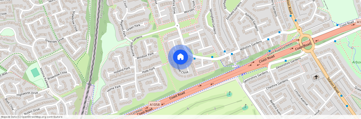 Wimslow Close, Wallsend