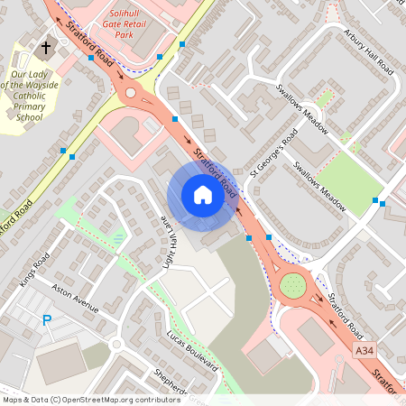 Connaught Close, Shirley, Solihull, West Midlands, B90