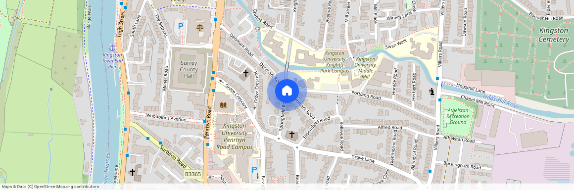 Grove Crescent, Kingston Upon Thames, Surrey, KT1