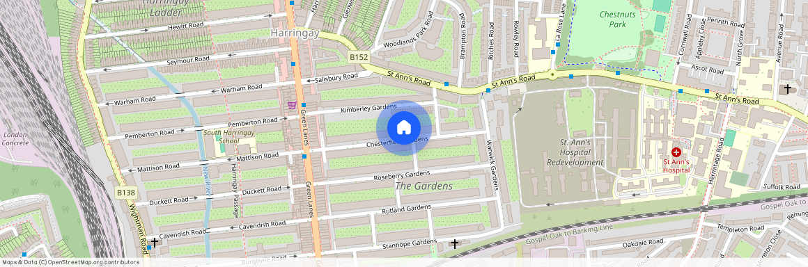Chesterfield Gardens, London N4
