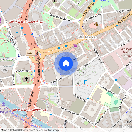 New Hawkins Street, Old Market, Bristol, BS2