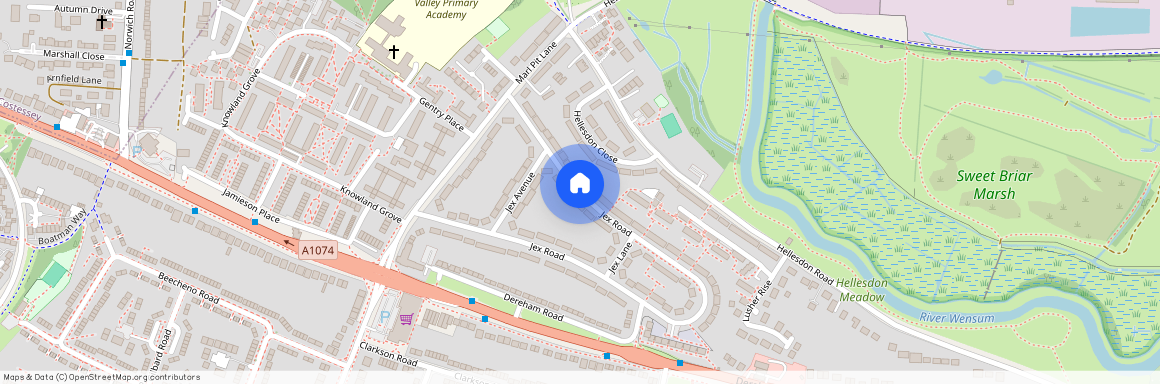 Jex Road, Notfolk, NR5