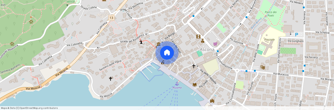 Via Contrada S.Pietro 6/8, 6612 Ascona