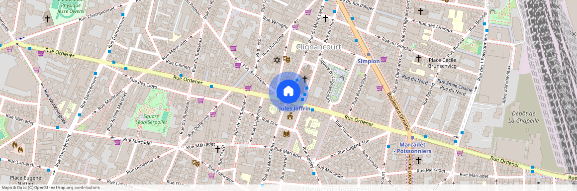 Rue du Mont-Cenis, Francja, Paris