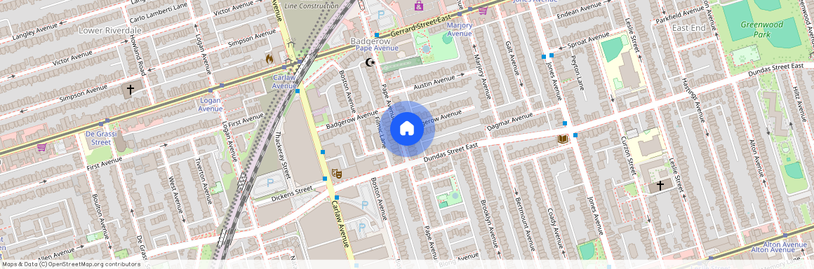 253 Pape Avenue Unit# Lower, Toronto