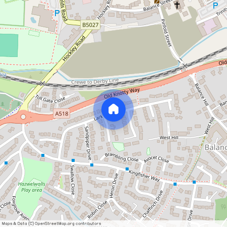 Lark Rise, Uttoxeter, Staffordshire ST14 8SZ