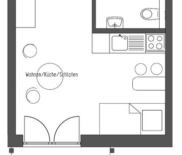 Ein Katzensprung zur HTW Dresden - Appartment nahe dem Hauptbahnhof - Photo 2