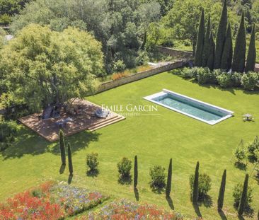 Bastide à louer dans le Luberon Sud au calme absolu, accès au villa... - Photo 3