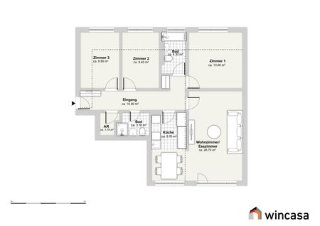 "Mieten ohne Kaution - Erstbezug nach Sanierung an ruhiger Lage" - Photo 5