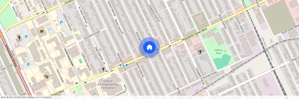 1980 WYANDOTTE STREET West Unit# 105, Windsor, Windsor, Essex, N9B 1K1