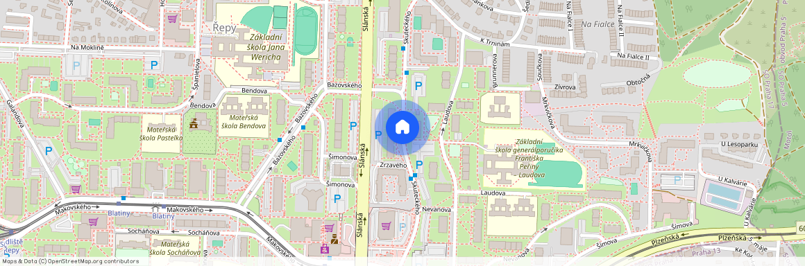 Skuteckého, Praha 6 - Řepy