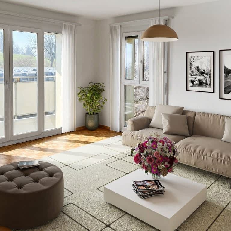 3 Zimmer, 64 m², 1. Stock - Foto 1