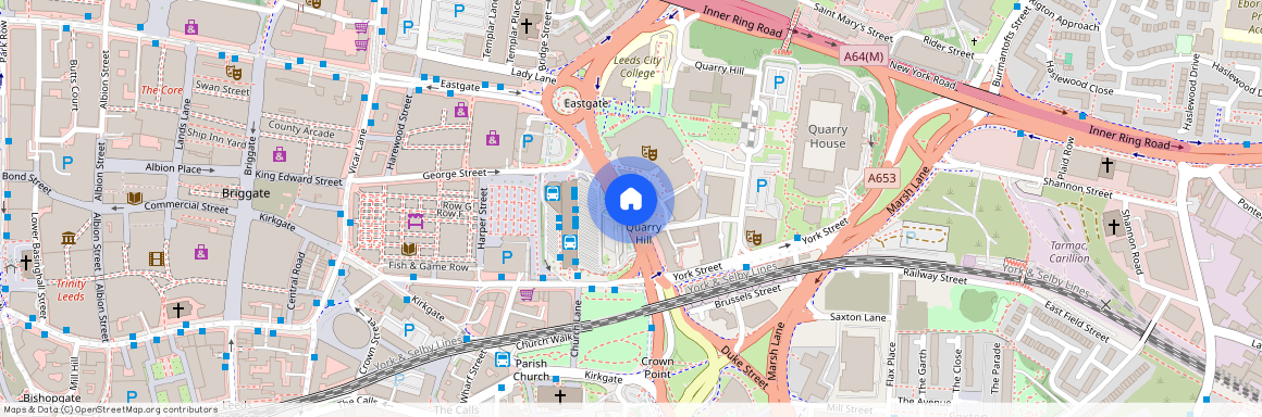 Skyline, St Peter's Street, Leeds, West Yorkshire, LS9