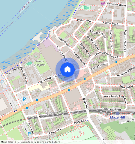 Old Woolwich Road, Greenwich, Greater London, United Kingdom, SE10