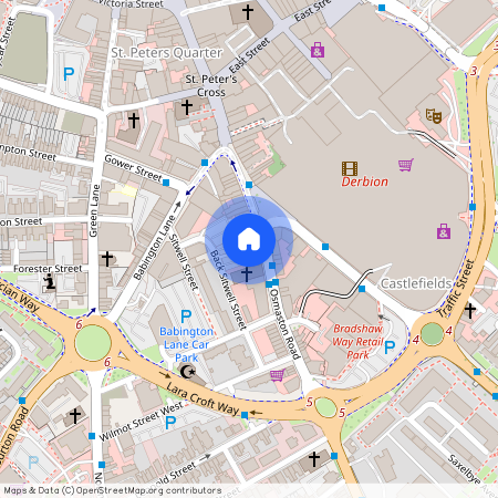 Nickys Court Flats, 24 Osmaston Road, Derby, Derbyshire, DE1 2HR