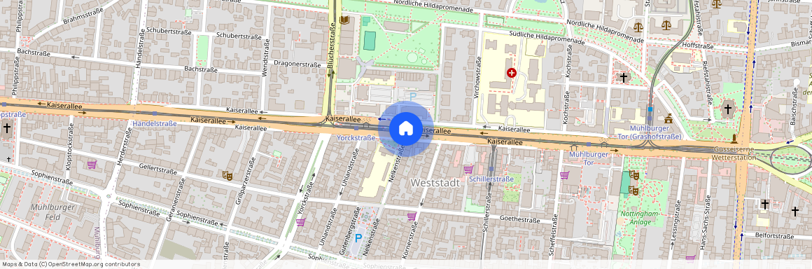 Kaiserallee 25 A, 76133 Karlsruhe OT Weststadt