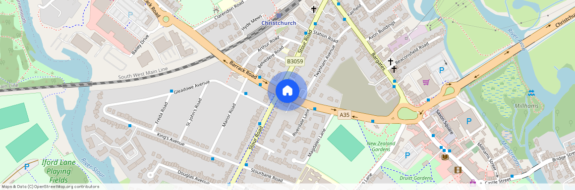 Barrack Road, Christchurch, Dorset, BH23