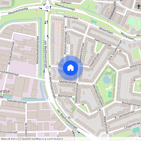 Vettenoordse Polder Oost, 3131 EK, Händelstraat, Vlaardingen