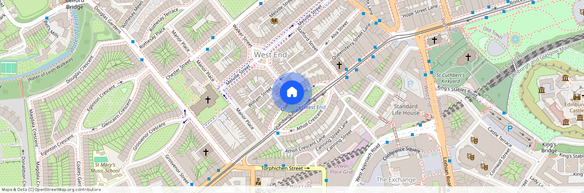 West End, EH3, Edinburgh