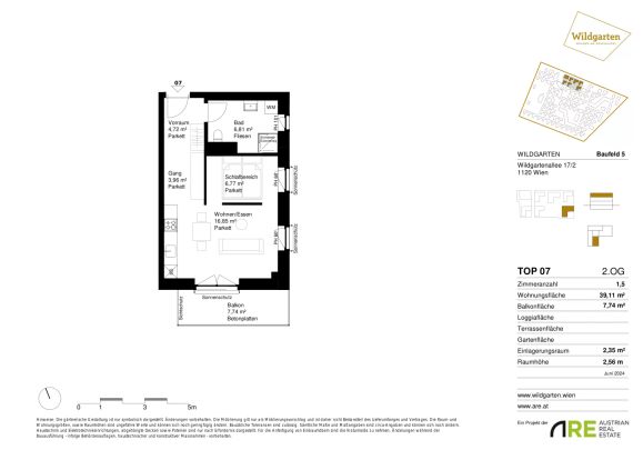 *NEUES PROJEKT* Urbanes Wohnen im Wildgarten ab 01.02.2025 - Foto 1