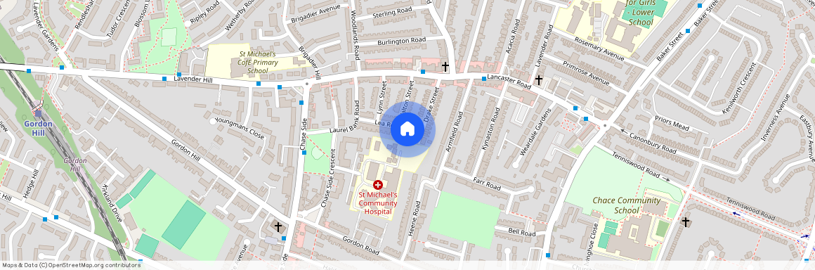 Lea Road, Enfield, Middlesex, EN2