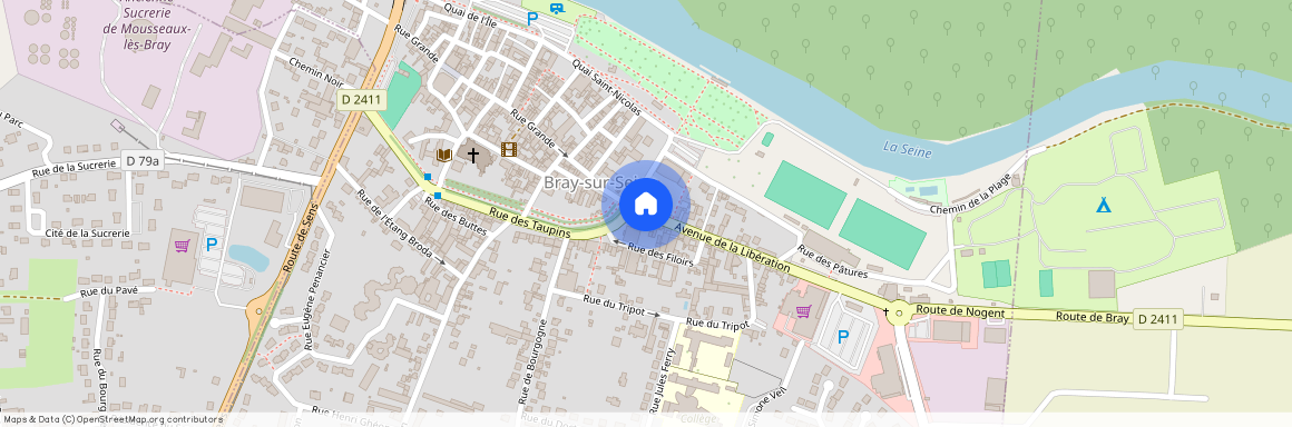 SEINE-ET-MARNE (77), - ILE-DE-FRANCE, BRAY SUR SEINE (77480)