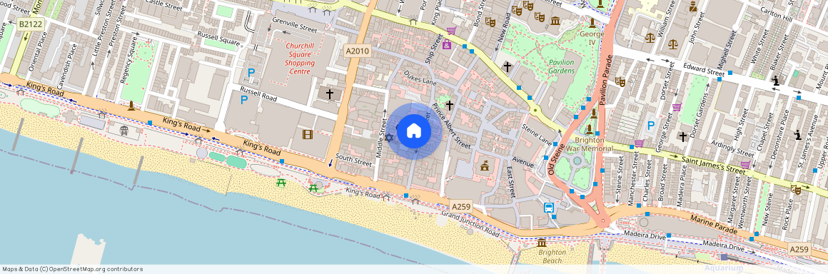 Flat 3, 12 Ship Street, East Sussex, BN1 1AD, Brighton