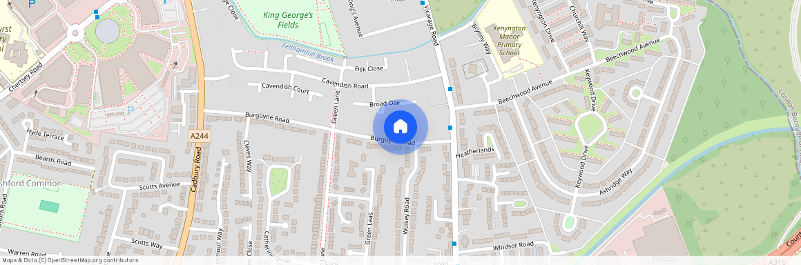 Burgoyne Road, Sunbury-On-Thames TW16, London