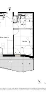 Appartement à louer 2 pièces 45.31m² - Photo 4