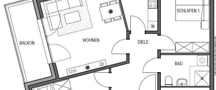 Moderne Erdgeschosswohnung im NEUBAU-Erstbezug - Photo 1