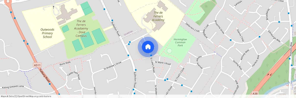 Burton-on-Trent, DE13 0LN, Staffordshire