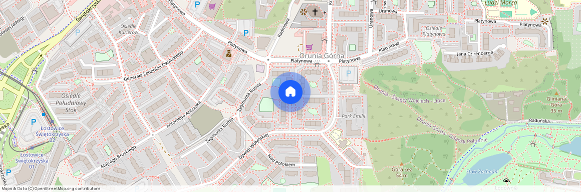 ul. Strzelców Karpackich, Orunia Górna - Gdańsk Południe, Gdańsk, pomorskie