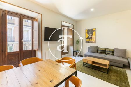 Monthly rental apartment with One bedroom with balcony in Chueca – Justicia - Photo 4