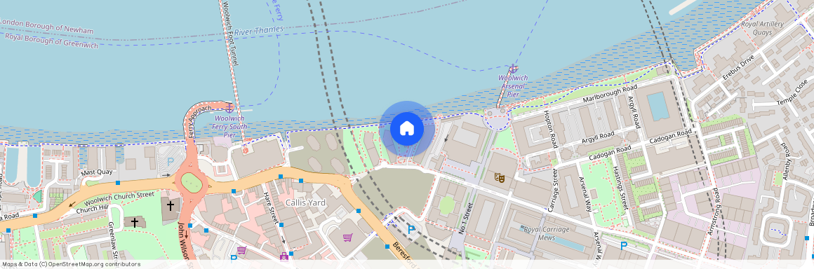 Hampton Apartments, Duke of Wellington Avenue, Woolwich, London SE18