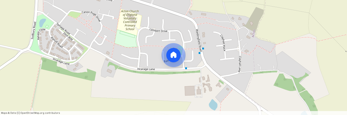 Babergh Close, Sudbury, Acton