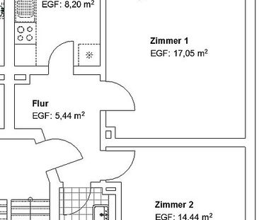 Tolle 2 ZKB mit Balkon in Salzmannshausen! - Foto 1