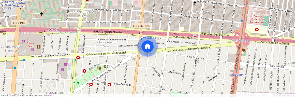 602 Obrero Mundial 736, Alamos, Benito Juarez, Ciudad de México, Mexico, 03400
