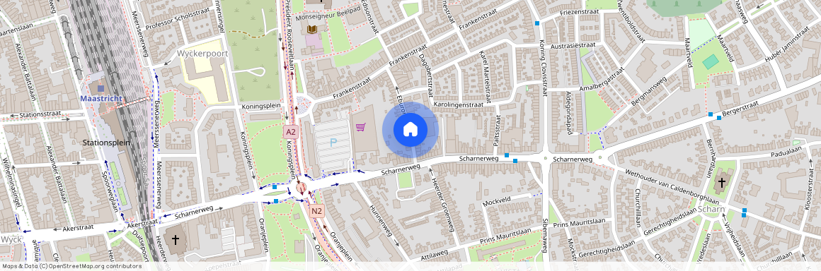 Eburonenweg, Maastricht