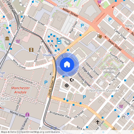 Jewel House, 12 Thomas Street, Northern Quarter, Manchester, M4