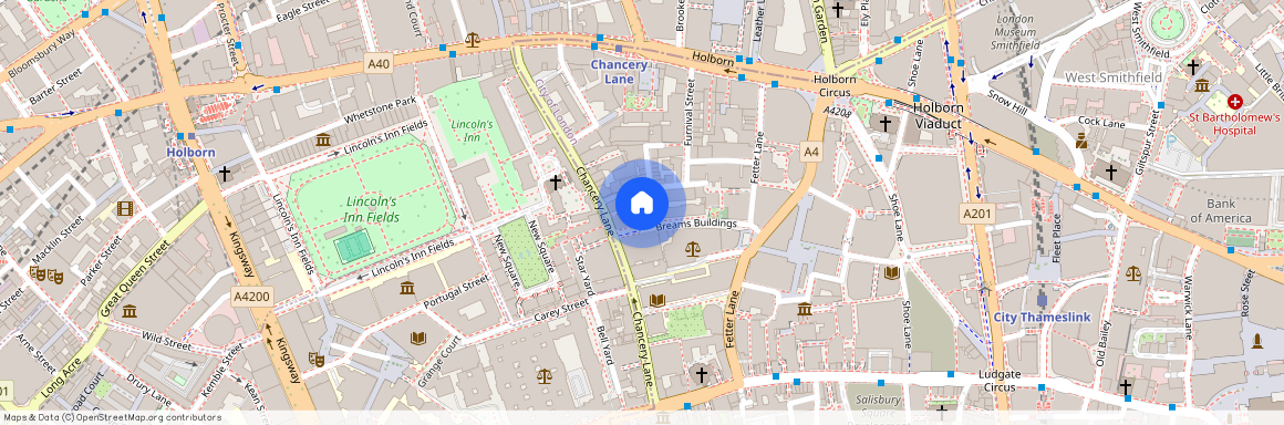 Breams Buildings, Holborn, London, EC4A