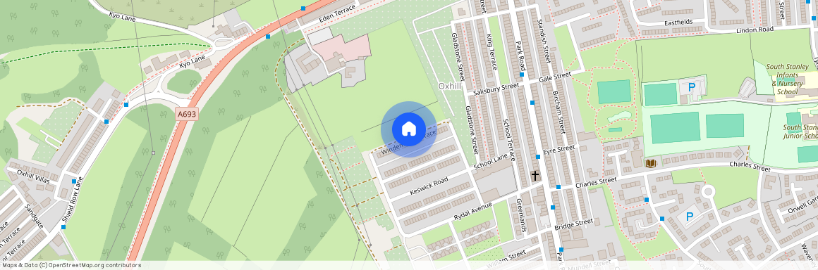 Windermere Terrace, Stanley, DH9