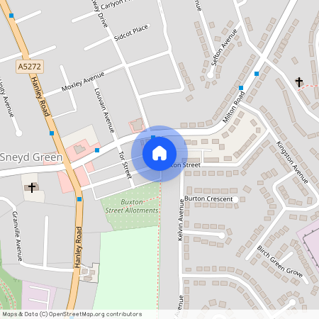 Buxton Street, Sneyd Green, Stoke-on-Trent, ST1