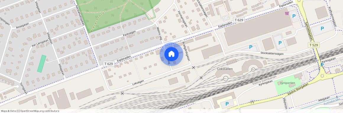 Welins väg, Hallsberg