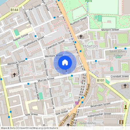 Evelyn Walk, London, N1