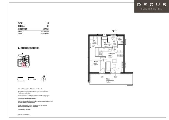 | AB FEBRUAR | 2 ZIMMER | 2. STOCK | 15 QM BALKON | NEUBAU | RICHTUNG SÜDEN | - Foto 1