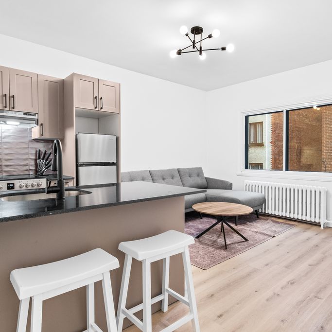 3½ - Meublé - 1 Chambre - Photo 1