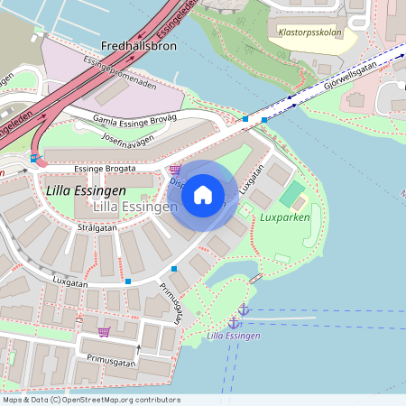 Lilla Essingen, Stockholm, Disponentgatan 1