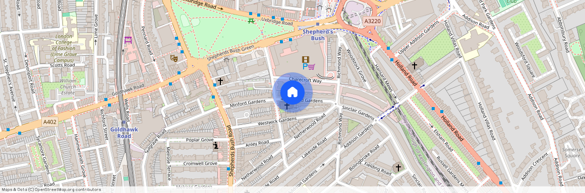 Minford Gardens, Minford Gardens